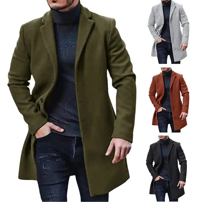 Men's Wool Streetwear Jacket - SCFUDI