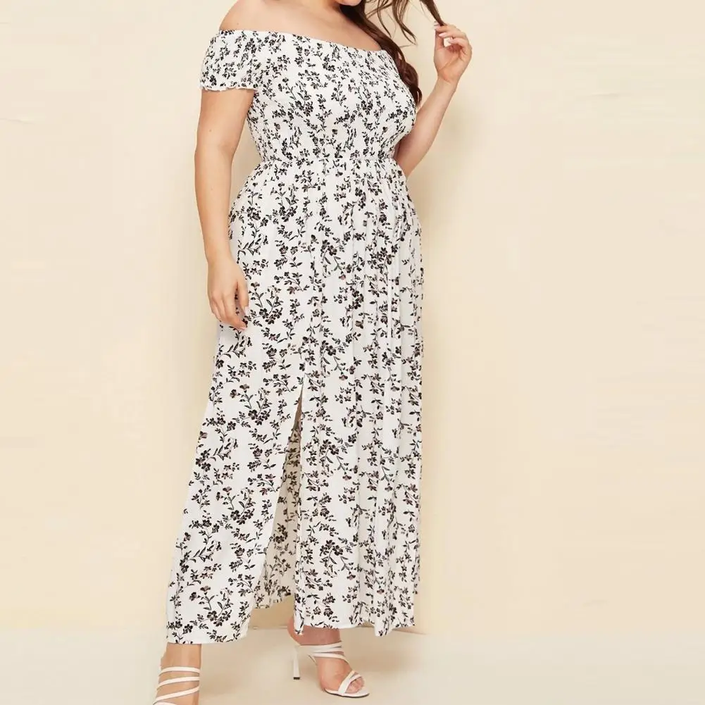 Plus Size Long Maxi Dress - SCFUDI