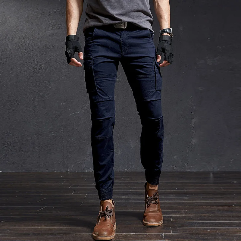 Slim Camouflage Cargo Pants - SCFUDI