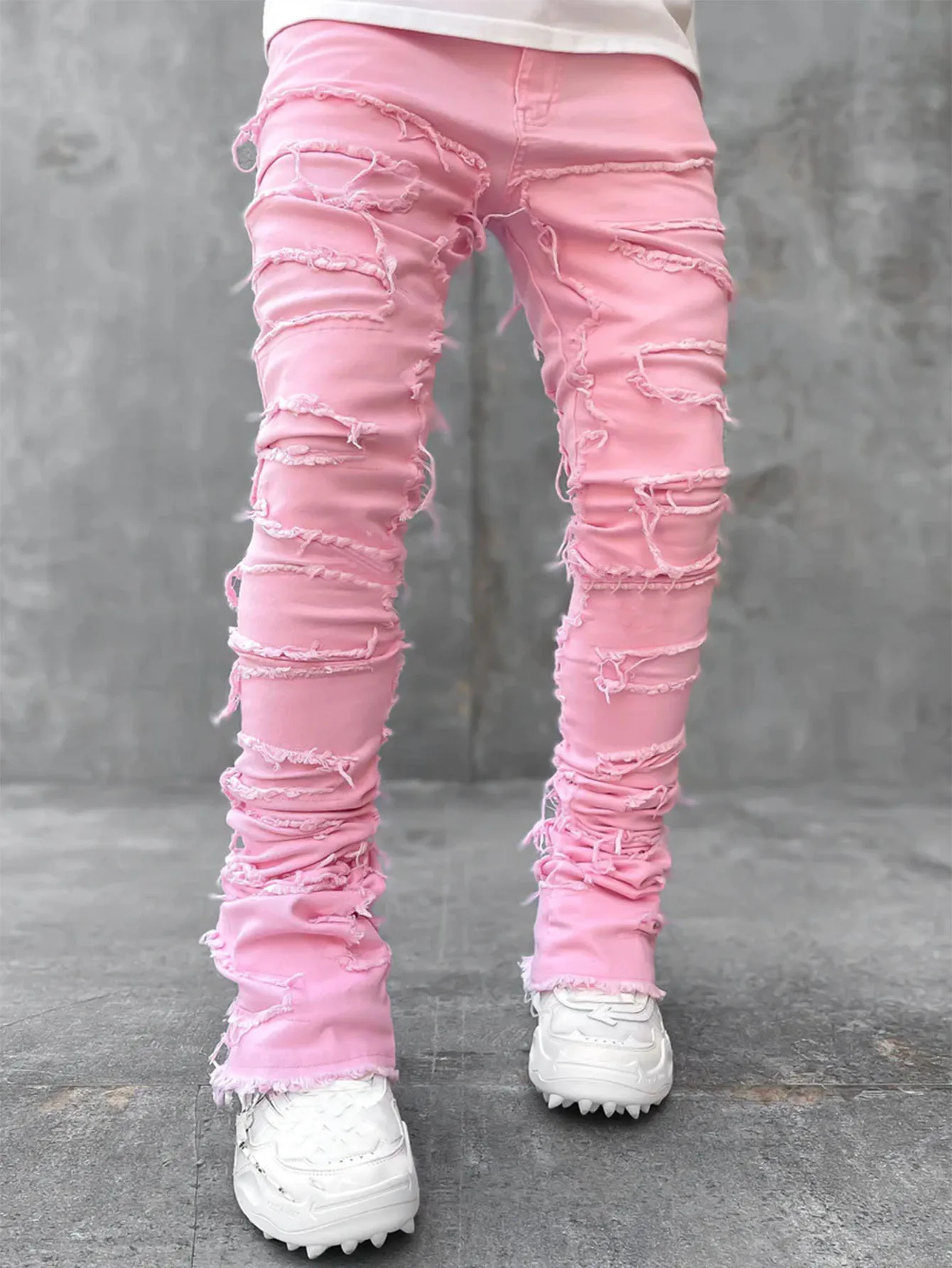 Regular Fit Stacked Denim - SCFUDI