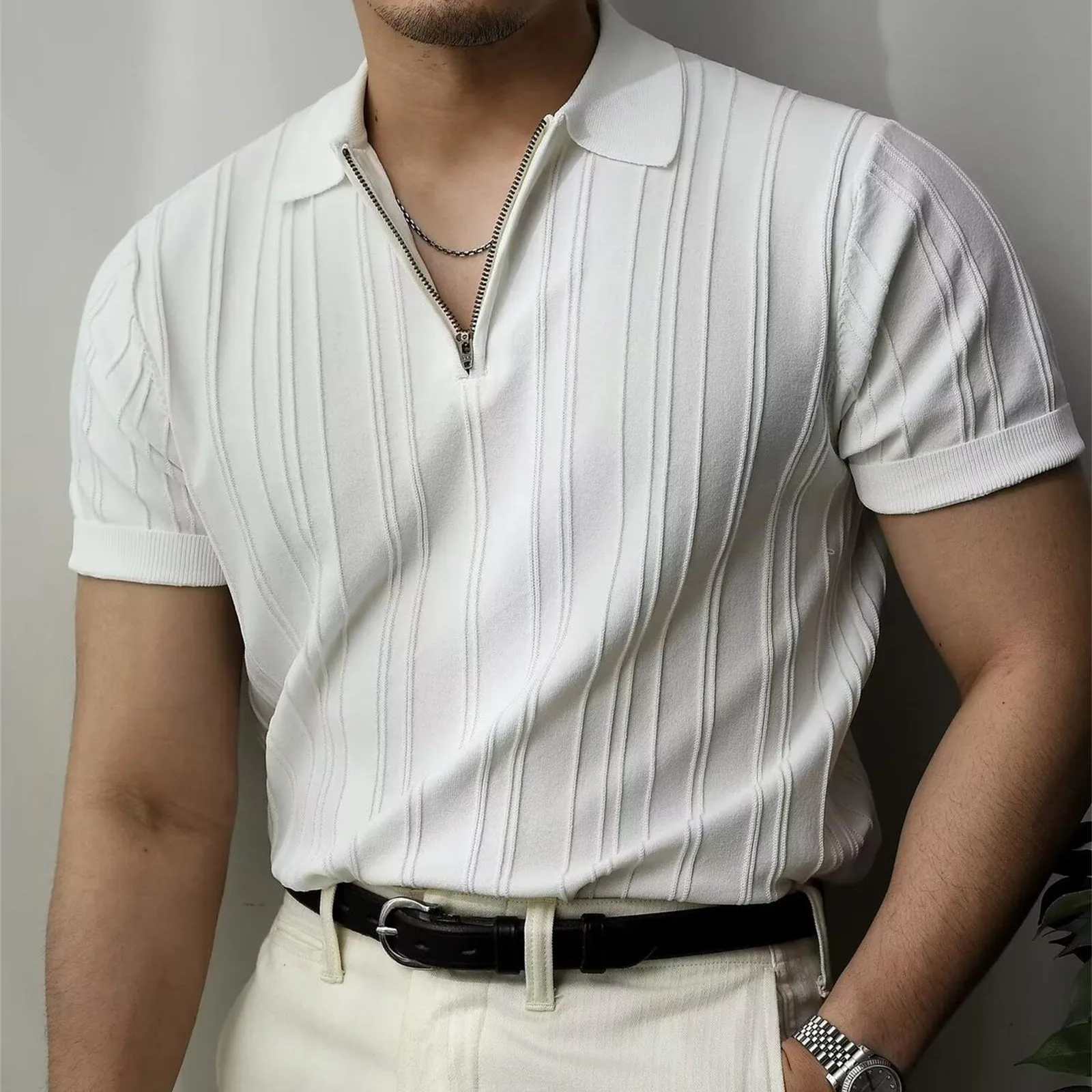 Solid Retro Men's Tee - SCFUDI