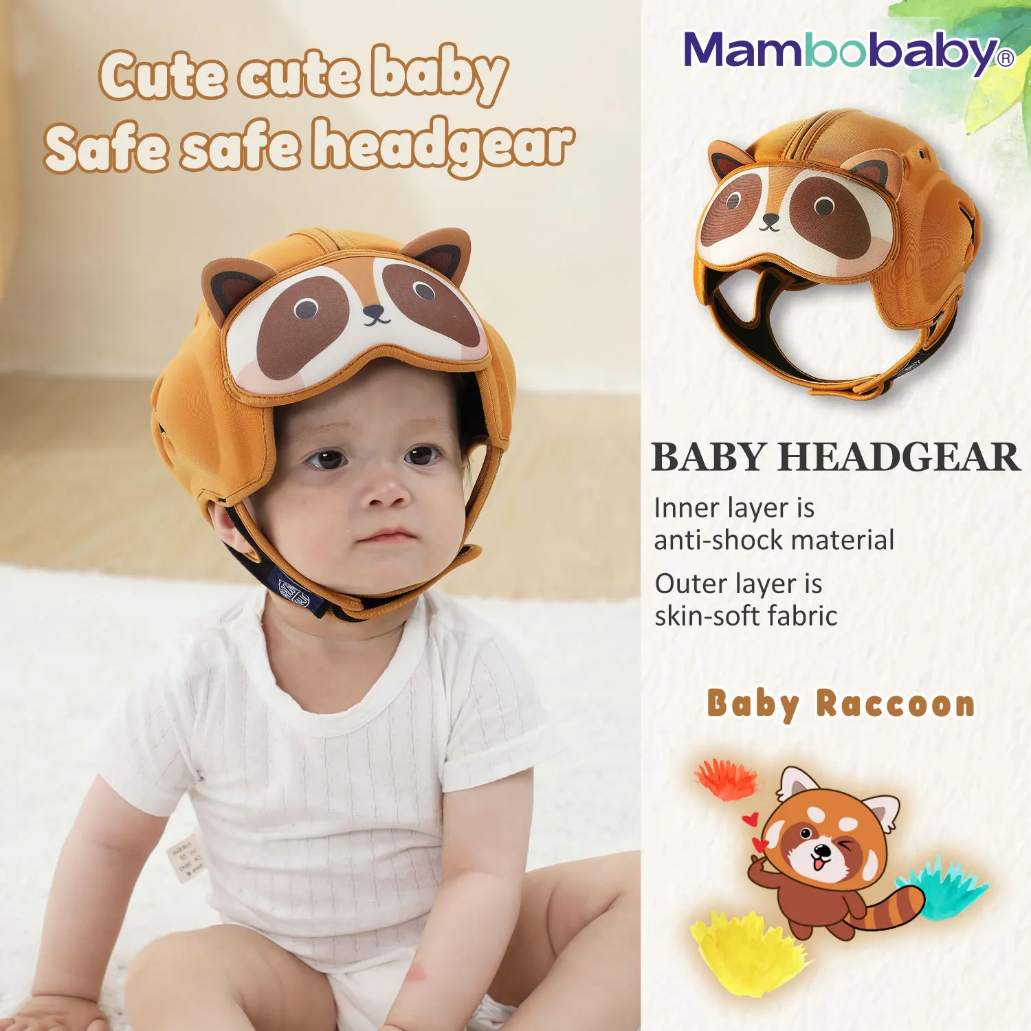Mambobaby Safe Baby Helmet - SCFUDI