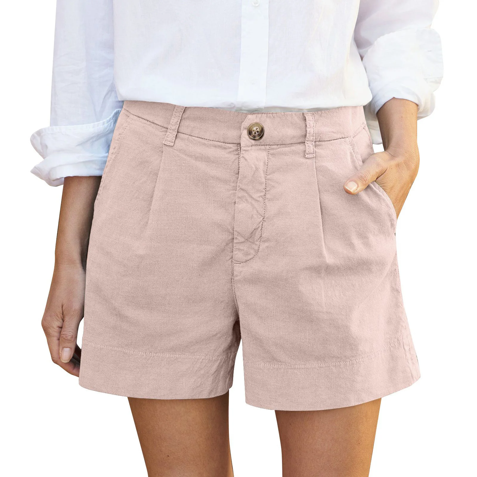 Women’s High Waist Shorts - SCFUDI