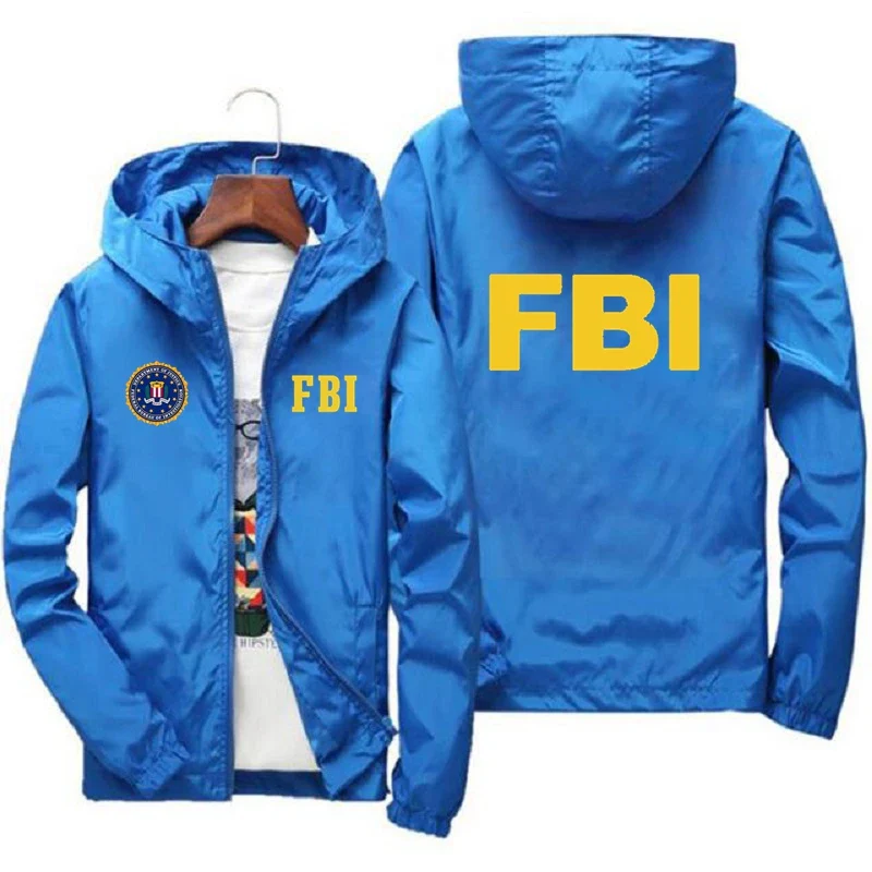 FBI Printed Man Jacket - SCFUDI