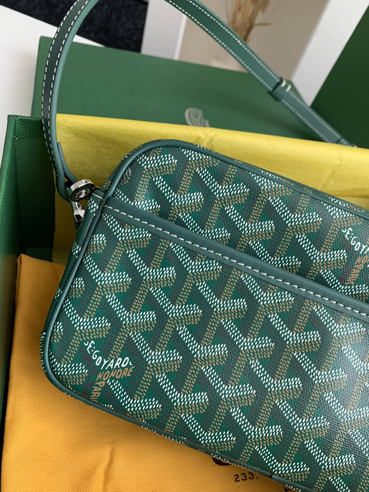 Goyard 2023 New Cap Vest Camera Bag Size: 22 * 13 * 6.5cm