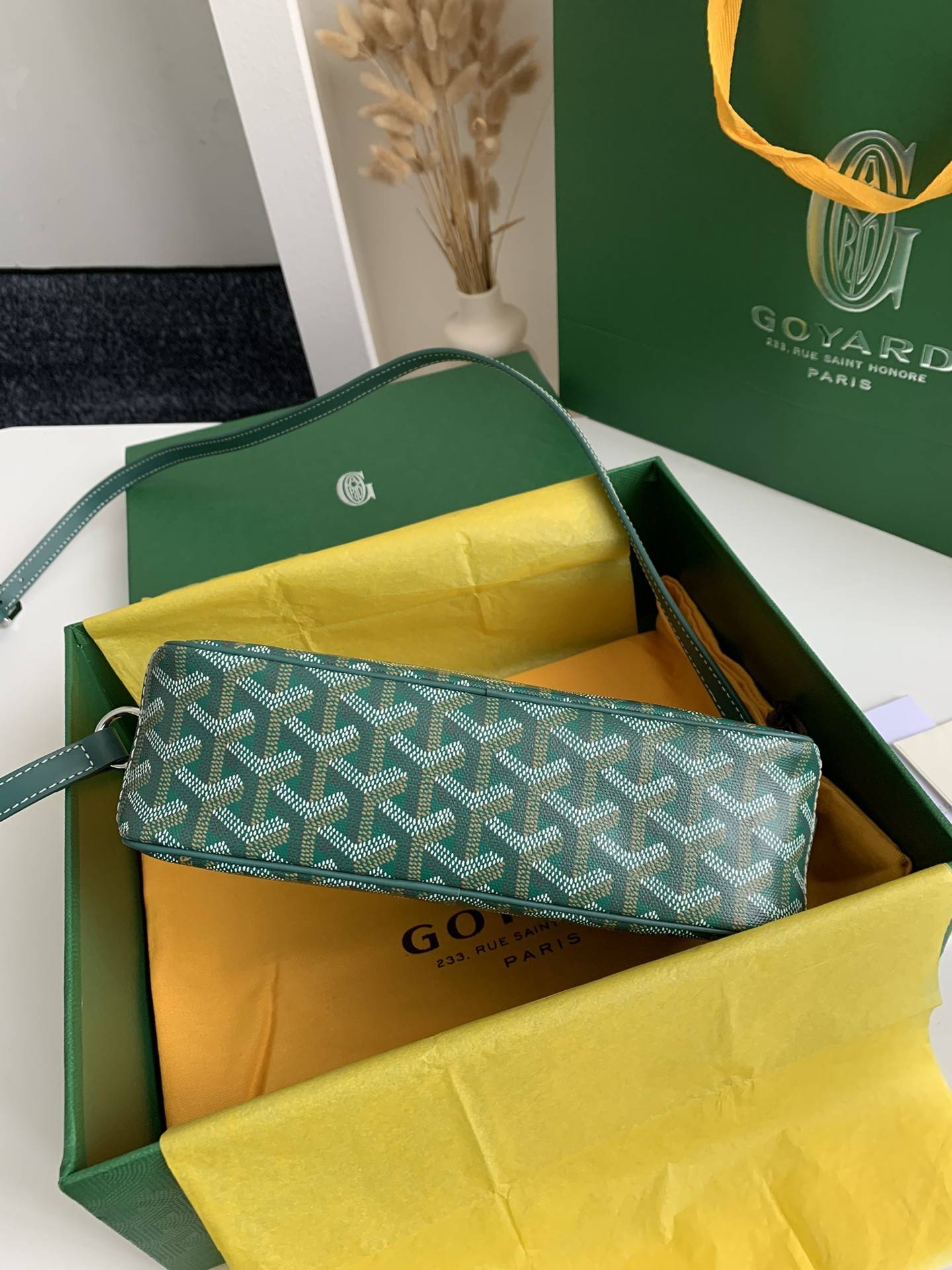 Goyard 2023 New Cap Vest Camera Bag Size: 22 * 13 * 6.5cm