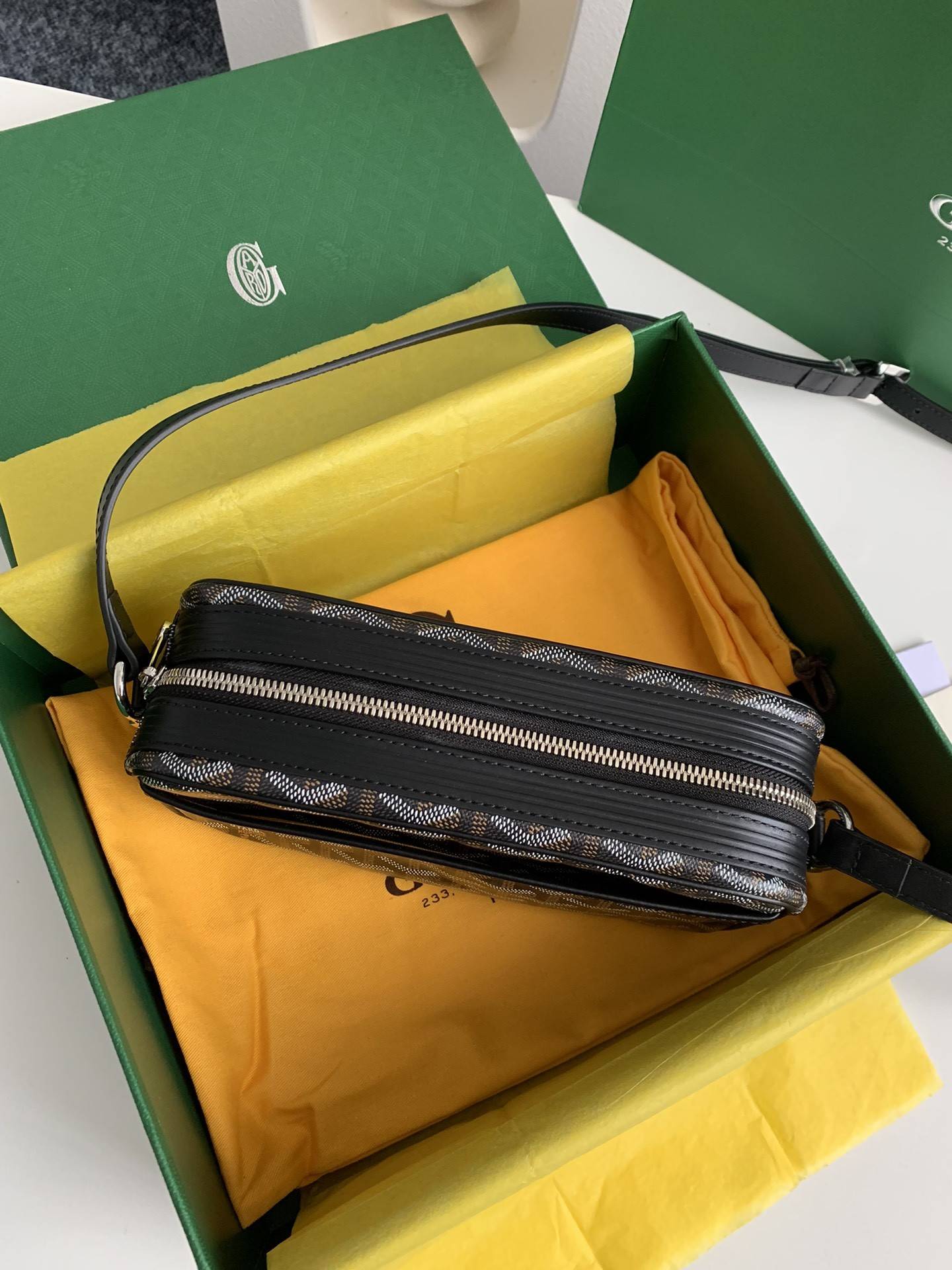 Goyard 2023 New Cap Vest Camera Bag Size: 22 * 13 * 6.5cm