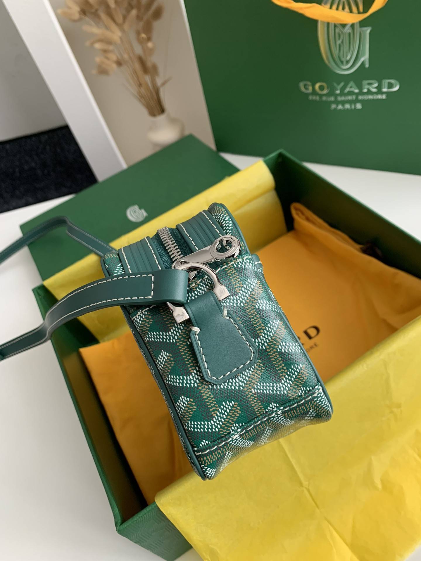 Goyard 2023 New Cap Vest Camera Bag Size: 22 * 13 * 6.5cm