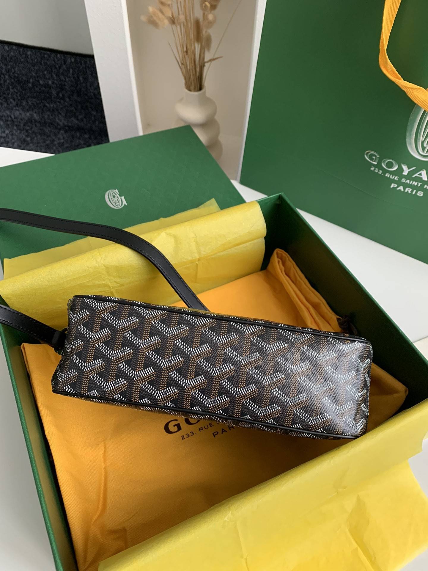 Goyard 2023 New Cap Vest Camera Bag Size: 22 * 13 * 6.5cm