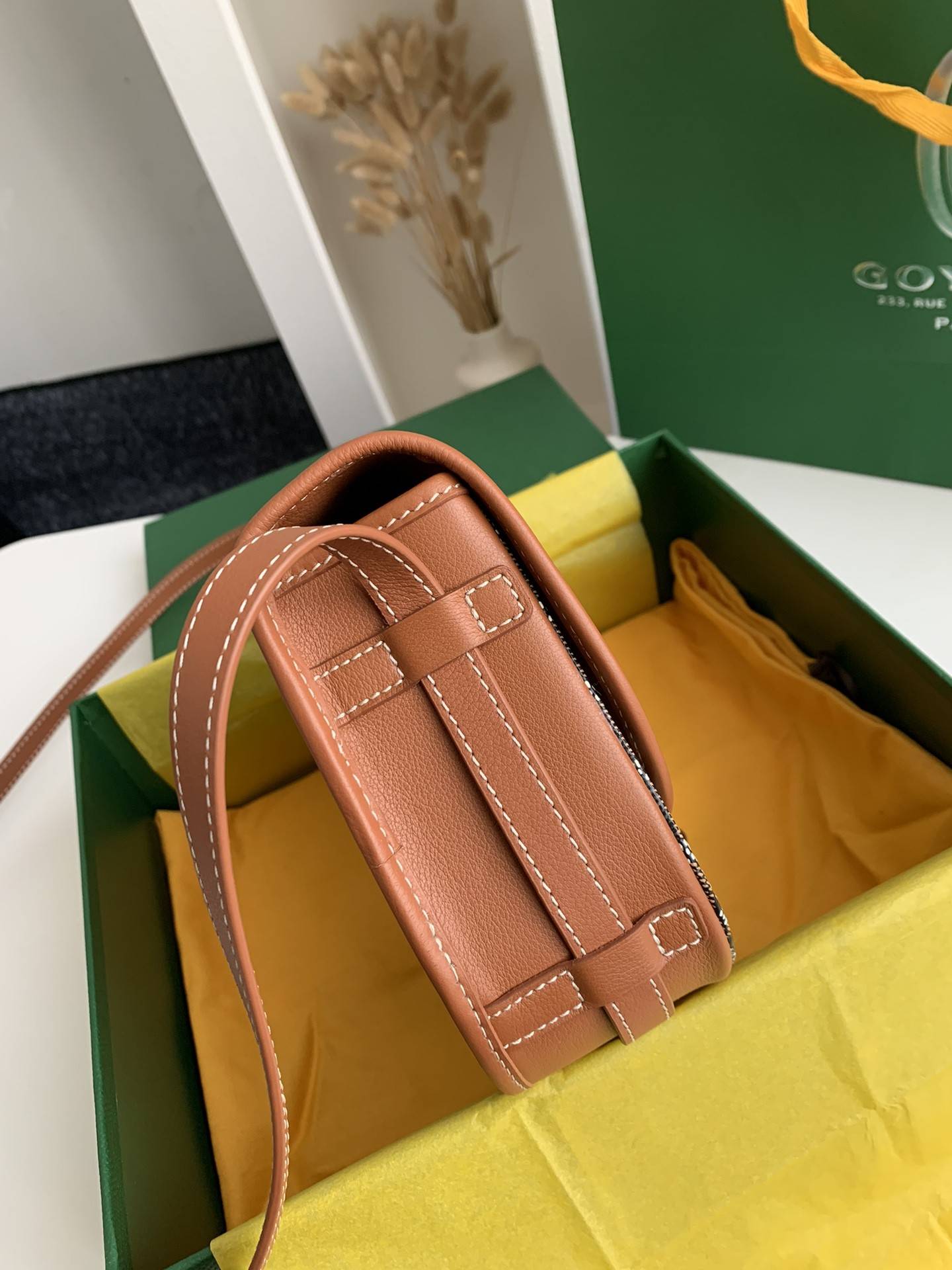Goyard BeL*Védère bag Top Quality Size:21.5*16*6cm