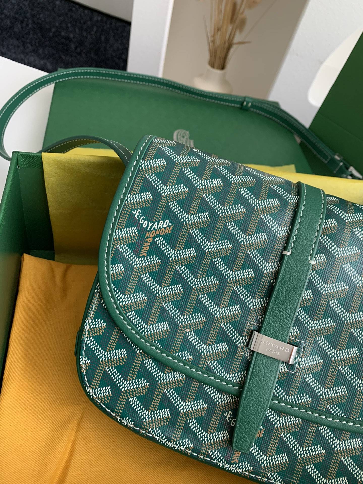 Goyard BeL*Védère bag Top Quality Size:21.5*16*6cm