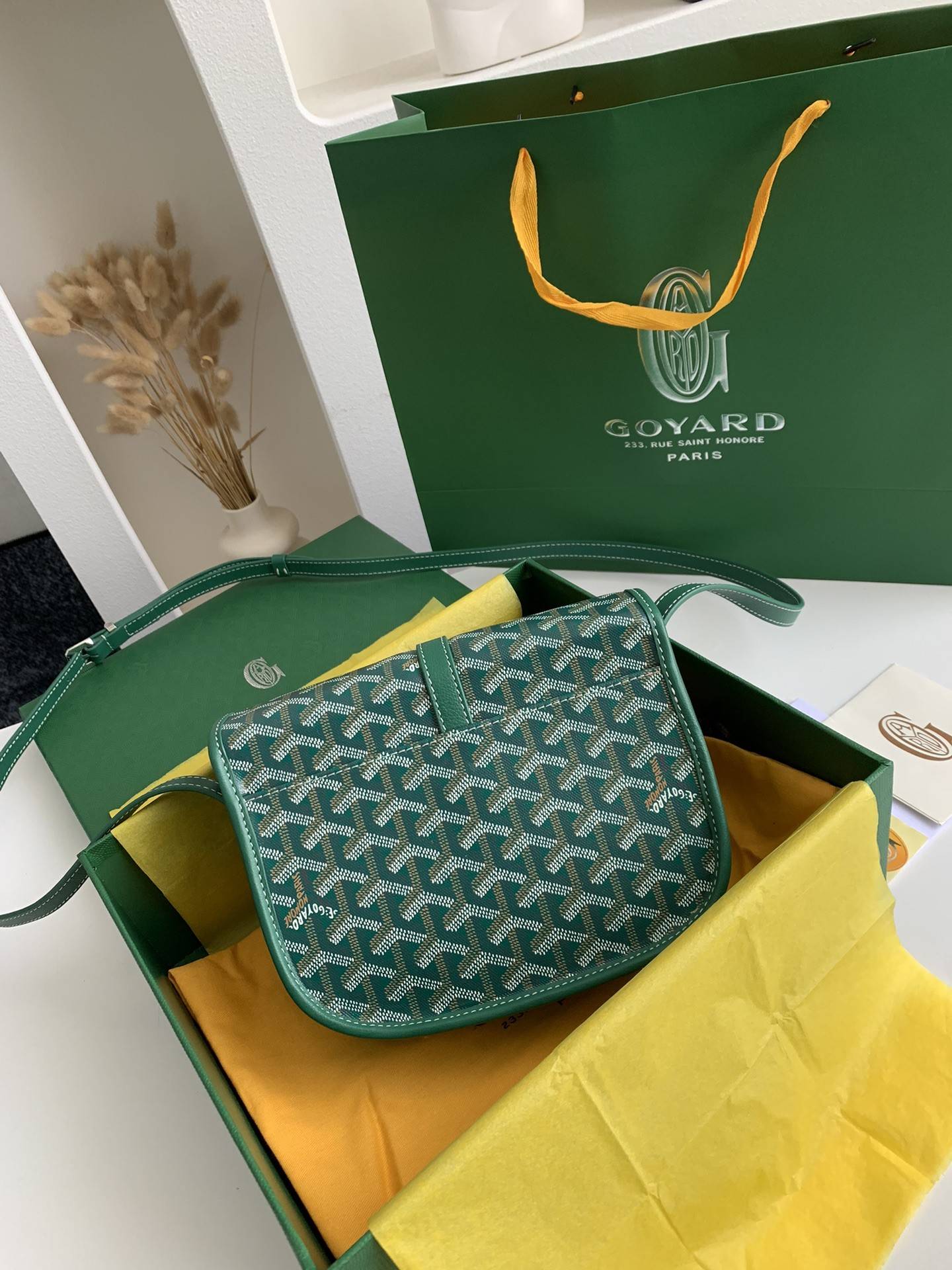 Goyard BeL*Védère bag Top Quality Size:21.5*16*6cm