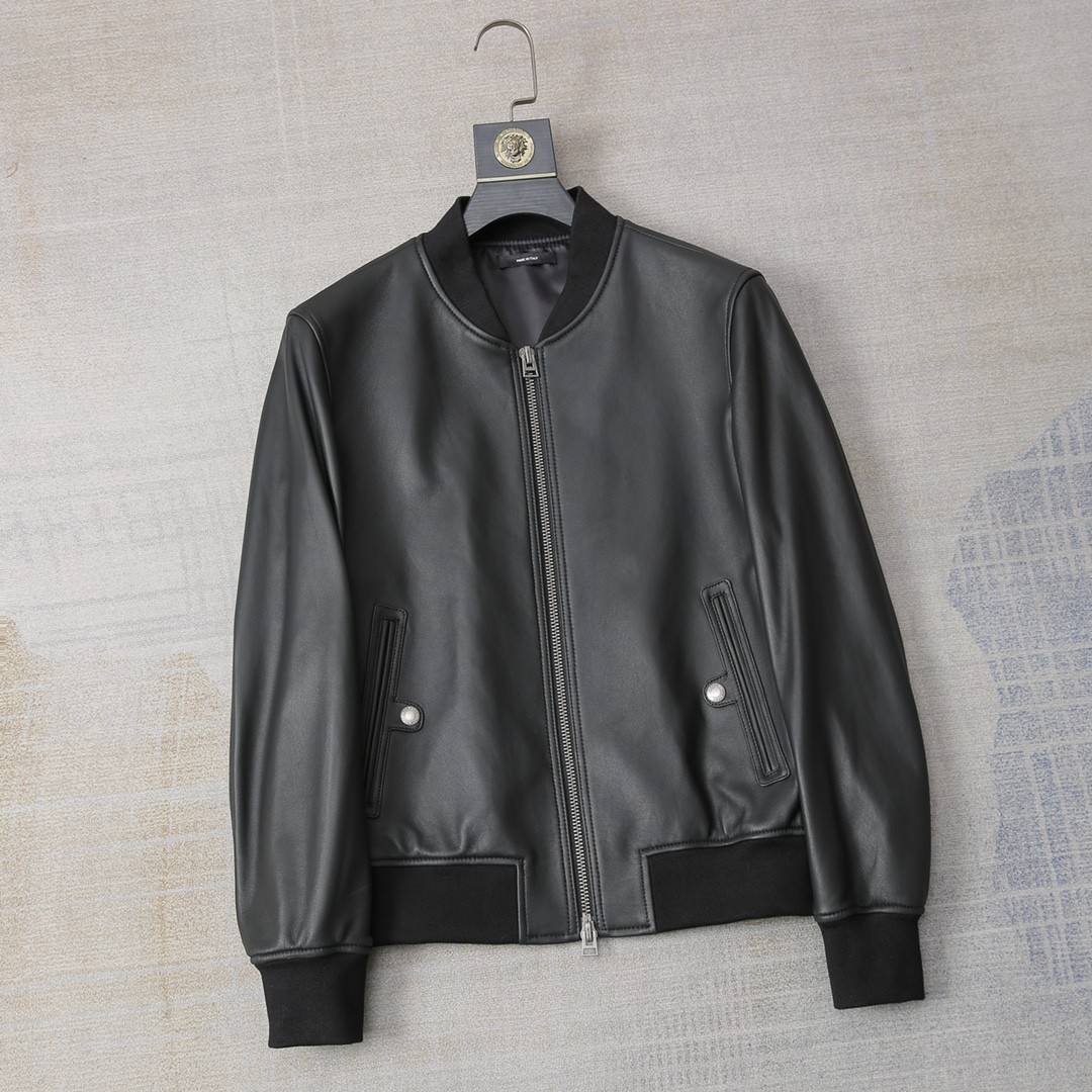 Tom Ford Sheepskin baseball jacket