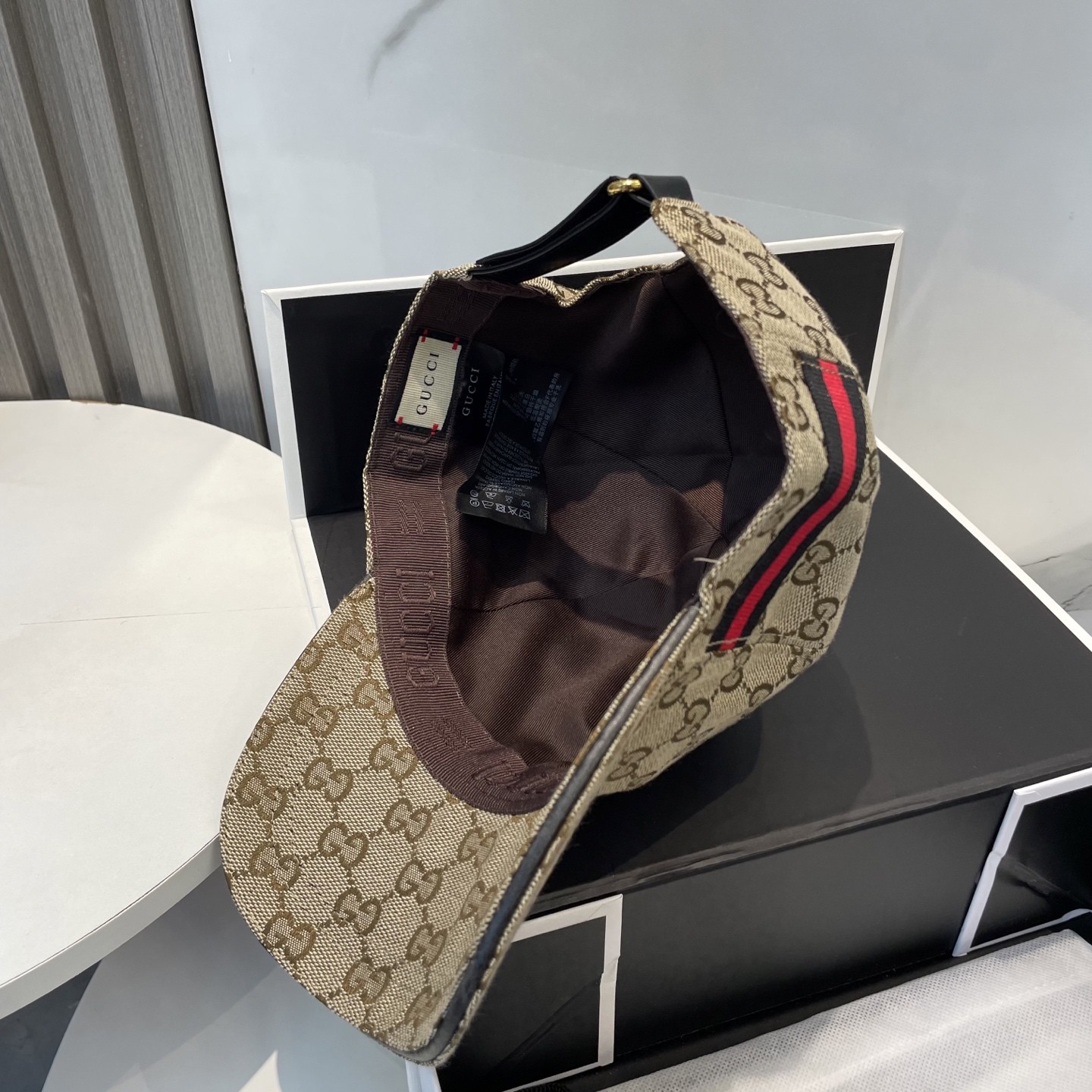 [#4926」 GUCCI baseball cap peaked c ap hat