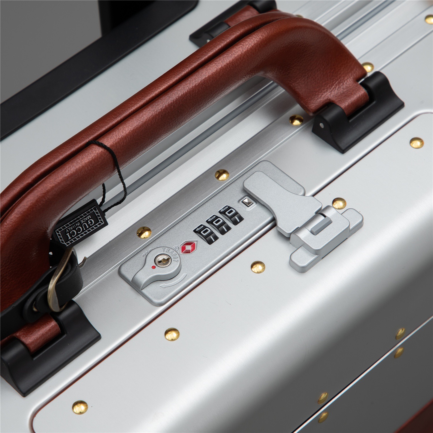 GUCCI Luggage/Trolley Case Aluminum-Magnesium Alloy Cabin Case Size: 20 inches