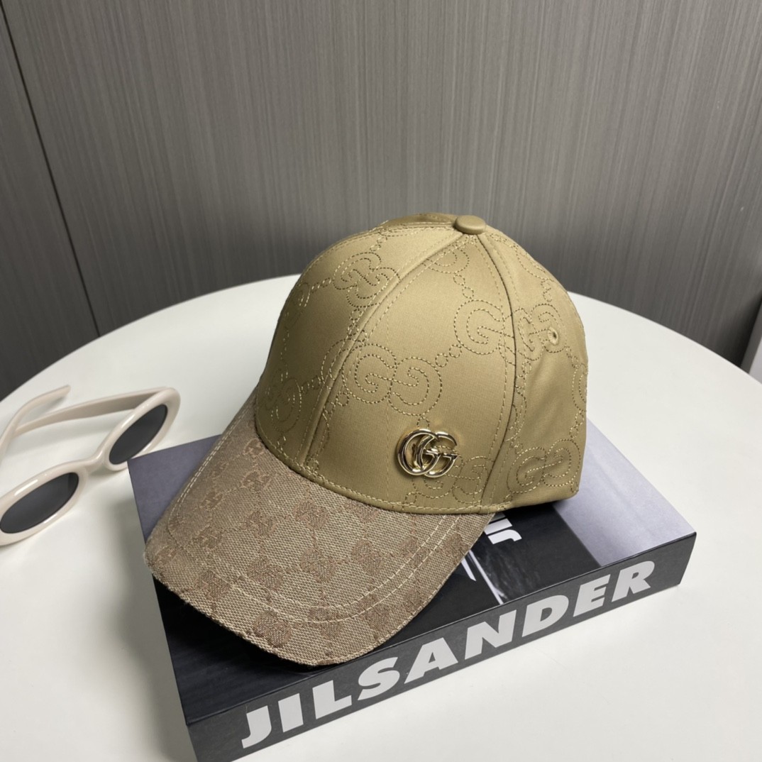 [#5005] GUCCI baseball cap peaked c ap hat