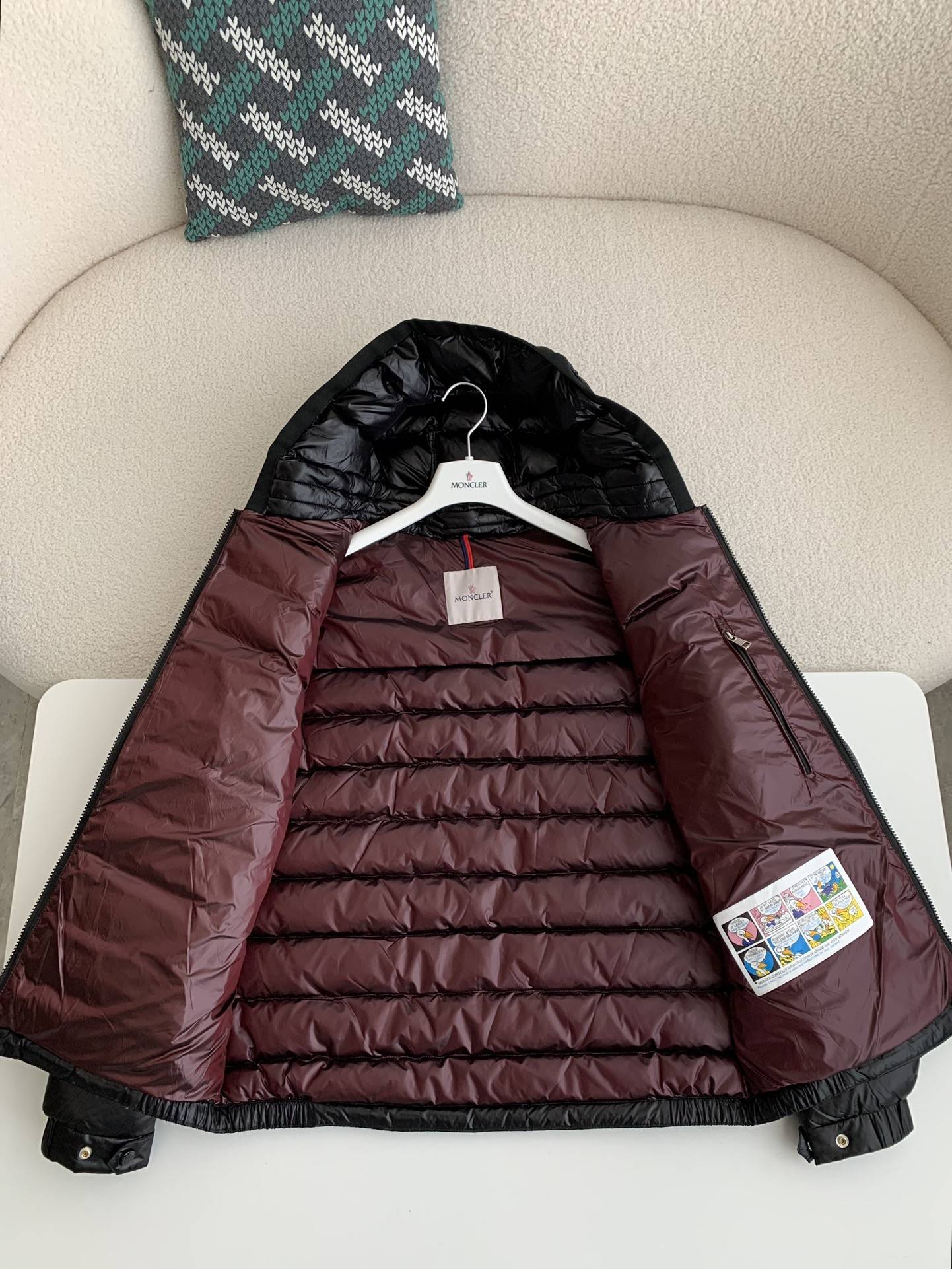 Moncler Short men's down jacket