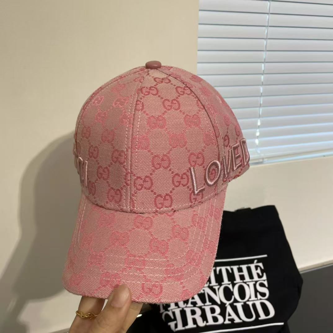 [#4827] GUCCI baseball cap peaked c ap hat