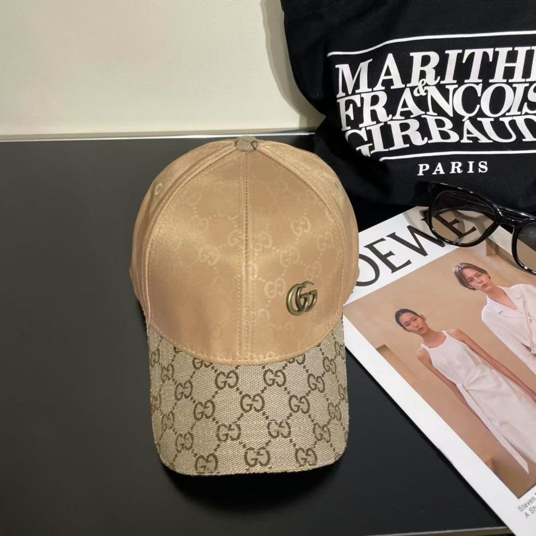 [#4822] GUCCI baseball cap peaked c ap hat