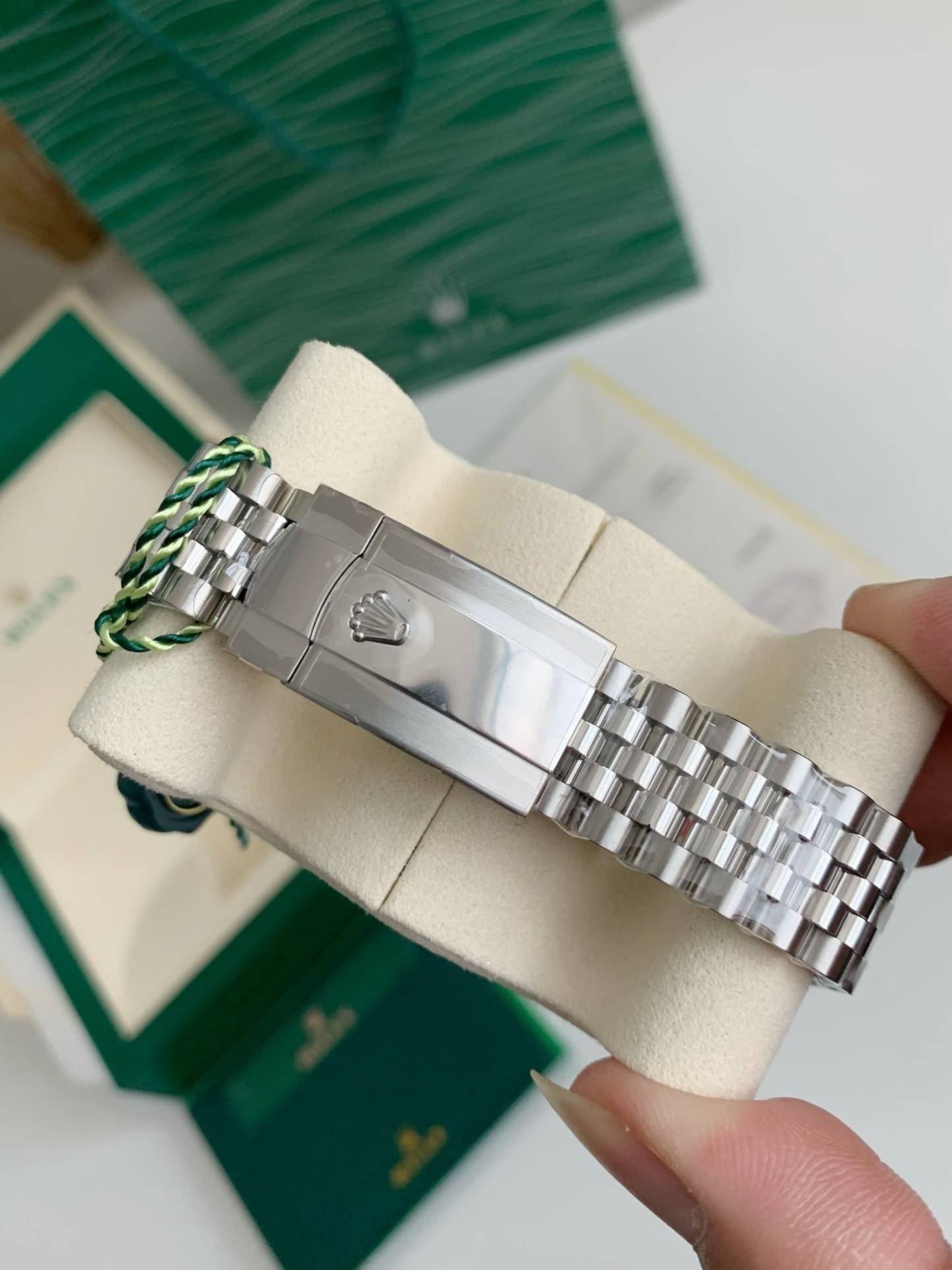Rolex Navigator Series men's watch Dual time zone/100 meters waterproof,42mm