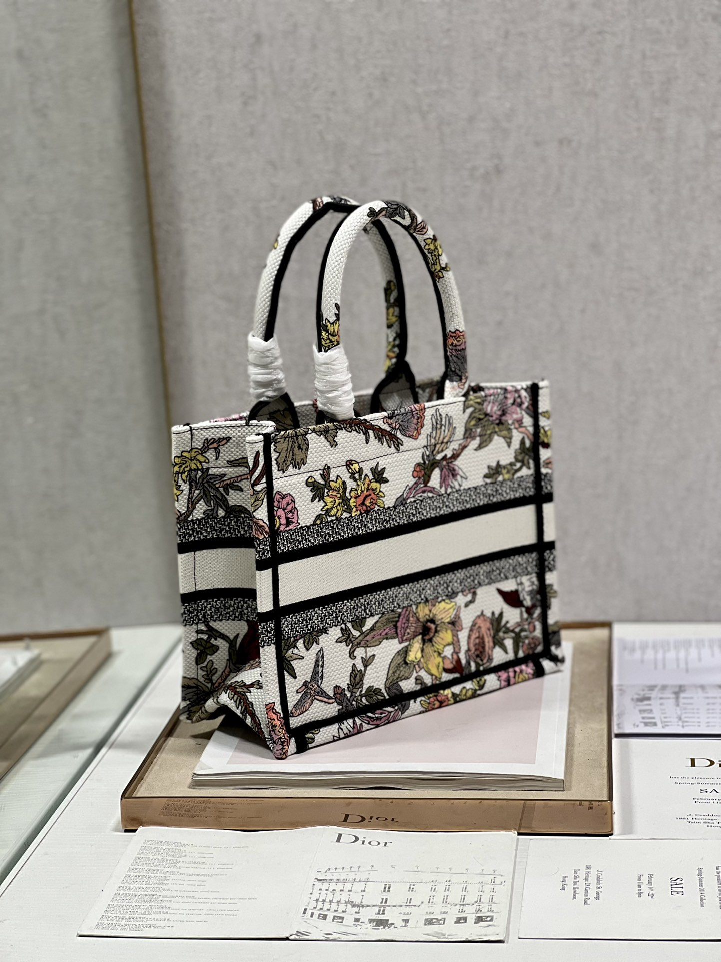Small Dior Book Tote