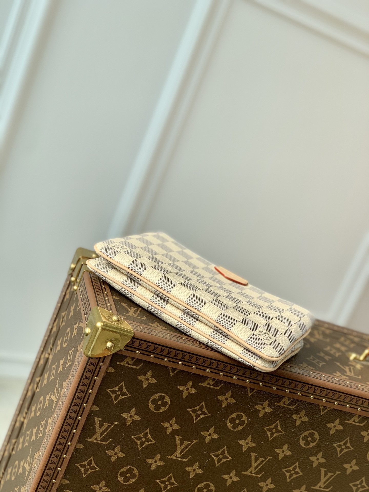 Lv Double Zip Bag
