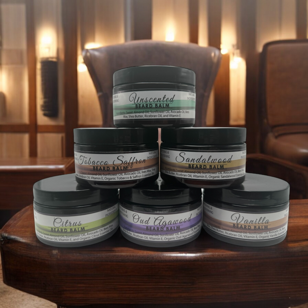 All-Natural Unscented Beard Balm