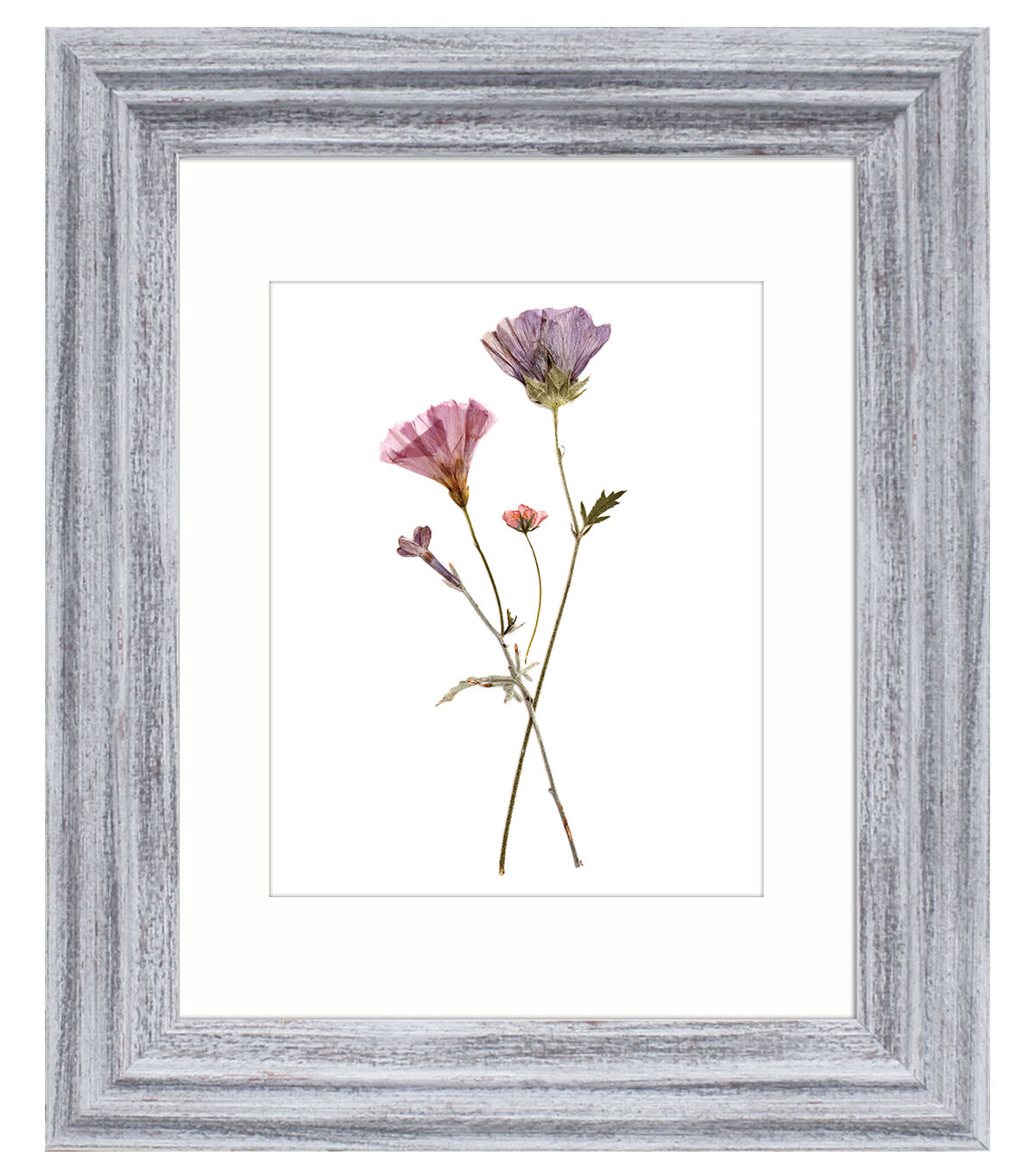 BP 8x10 Distressed Blue Wash Wall Photo Frame