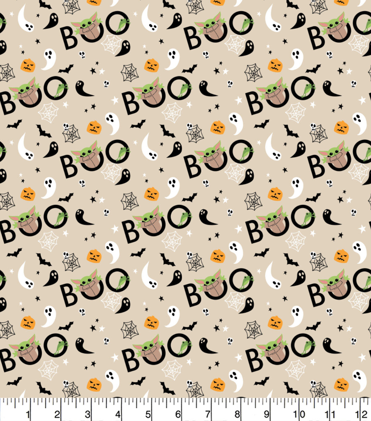 Star Wars Halloween Cotton Fabric Peekaboo Child