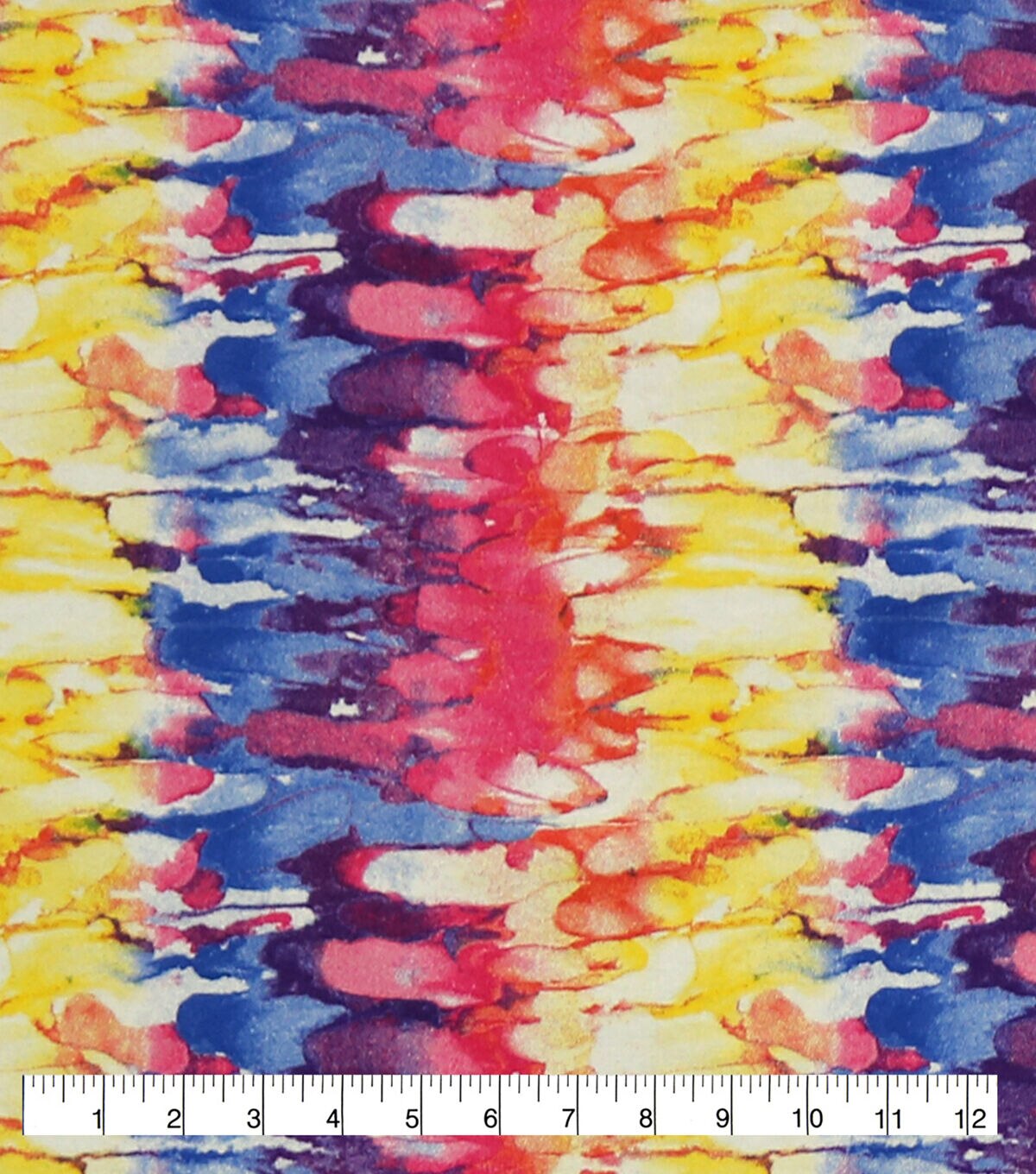 Rainbow Raindrops Super Snuggle Flannel Fabric