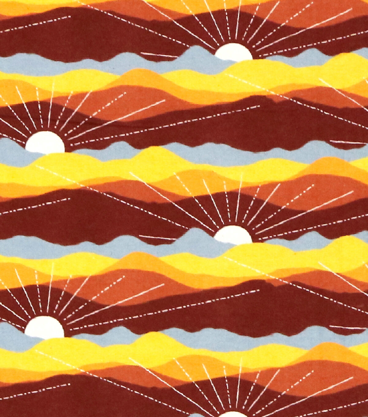Desert Mountains Super Snuggle Flannel Fabric