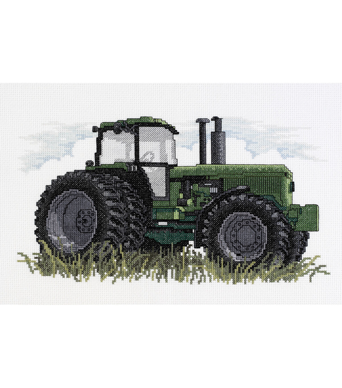 Janlynn 12 x 7 Tractor Counted Cross Stitch Kit
