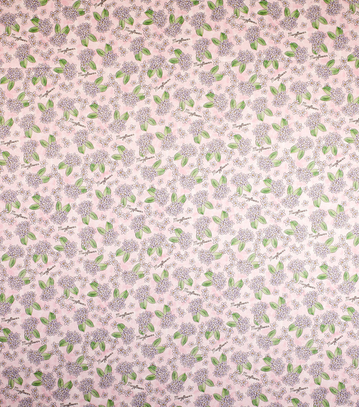 Massachusetts Cotton Fabric State Flower