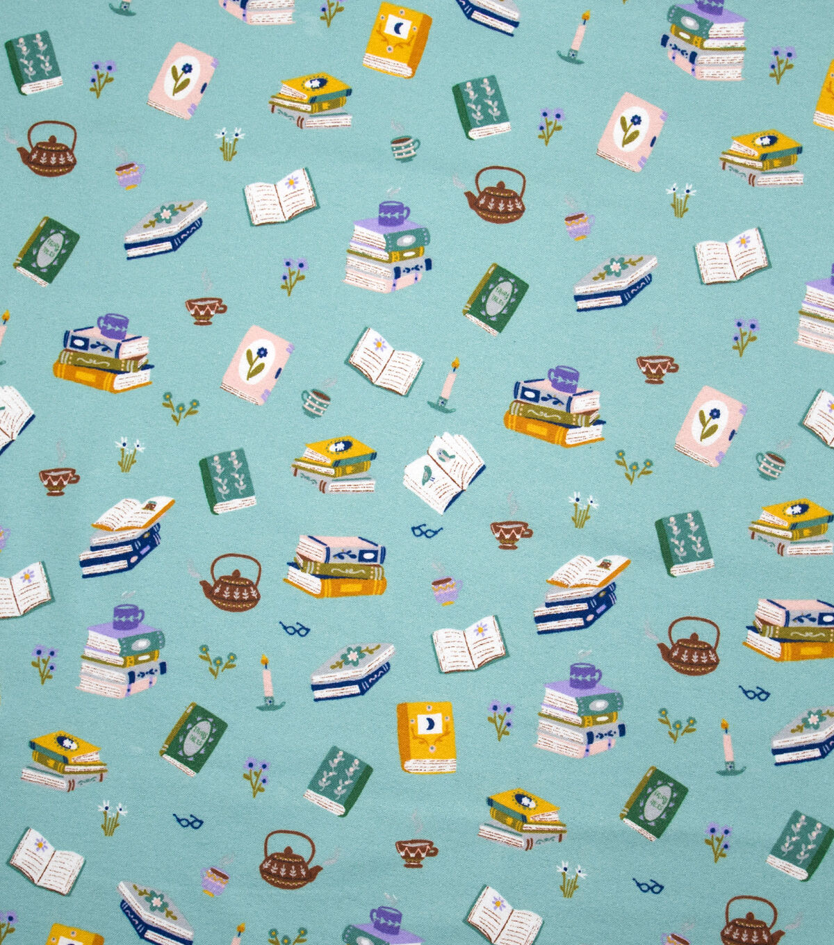 Super Snuggle Time To Read Flannel Fabric