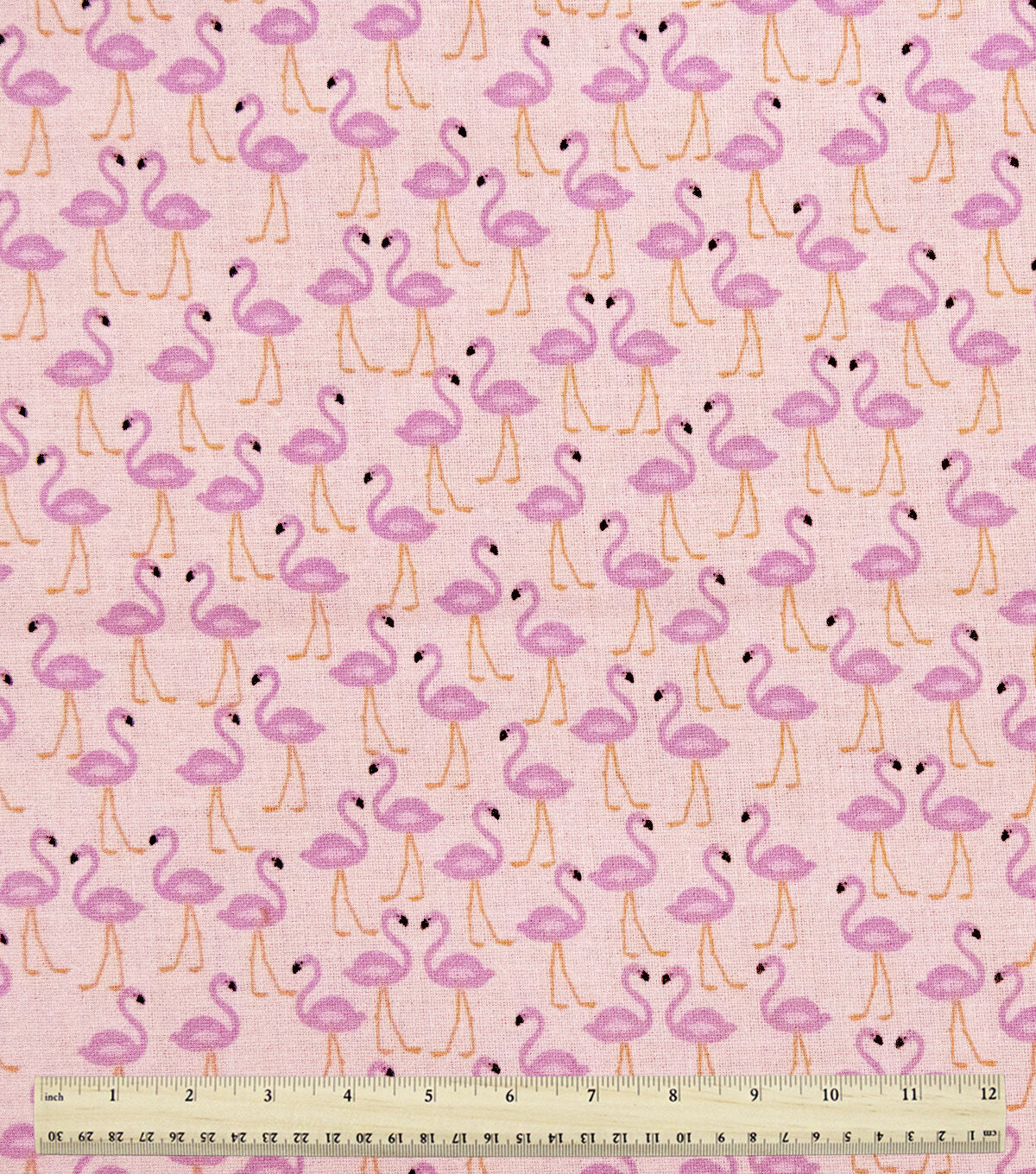 Novelty Cotton Fabric Flamingo Traffic