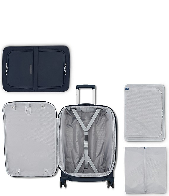 Elevation Plus Soft Side Carry-On Spinner Suitcase