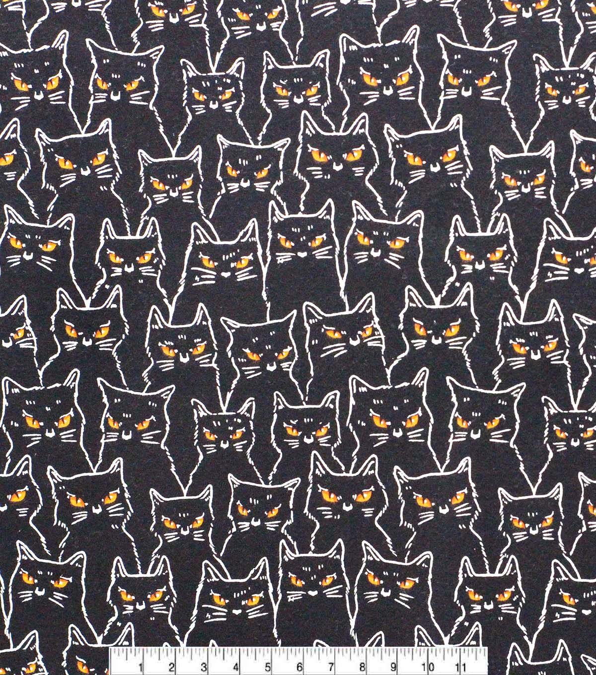 Cats Super Snuggle Flannel Fabric