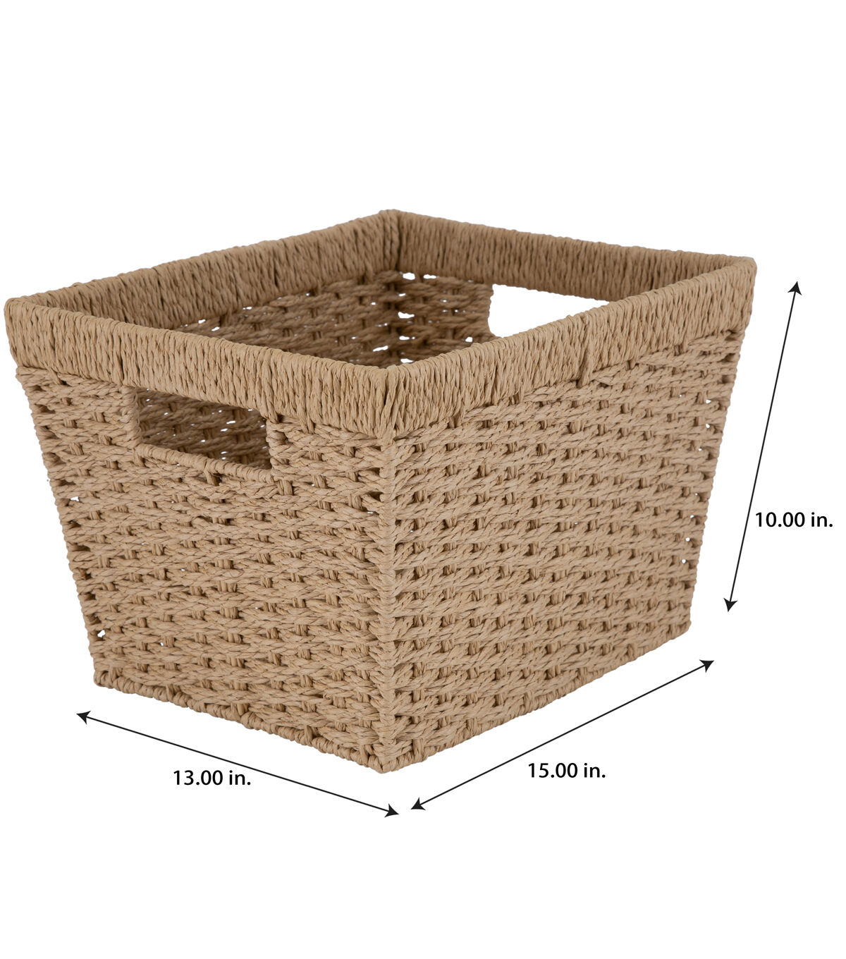 Simplify 15 x 13 Dutch Weave Storage Basket