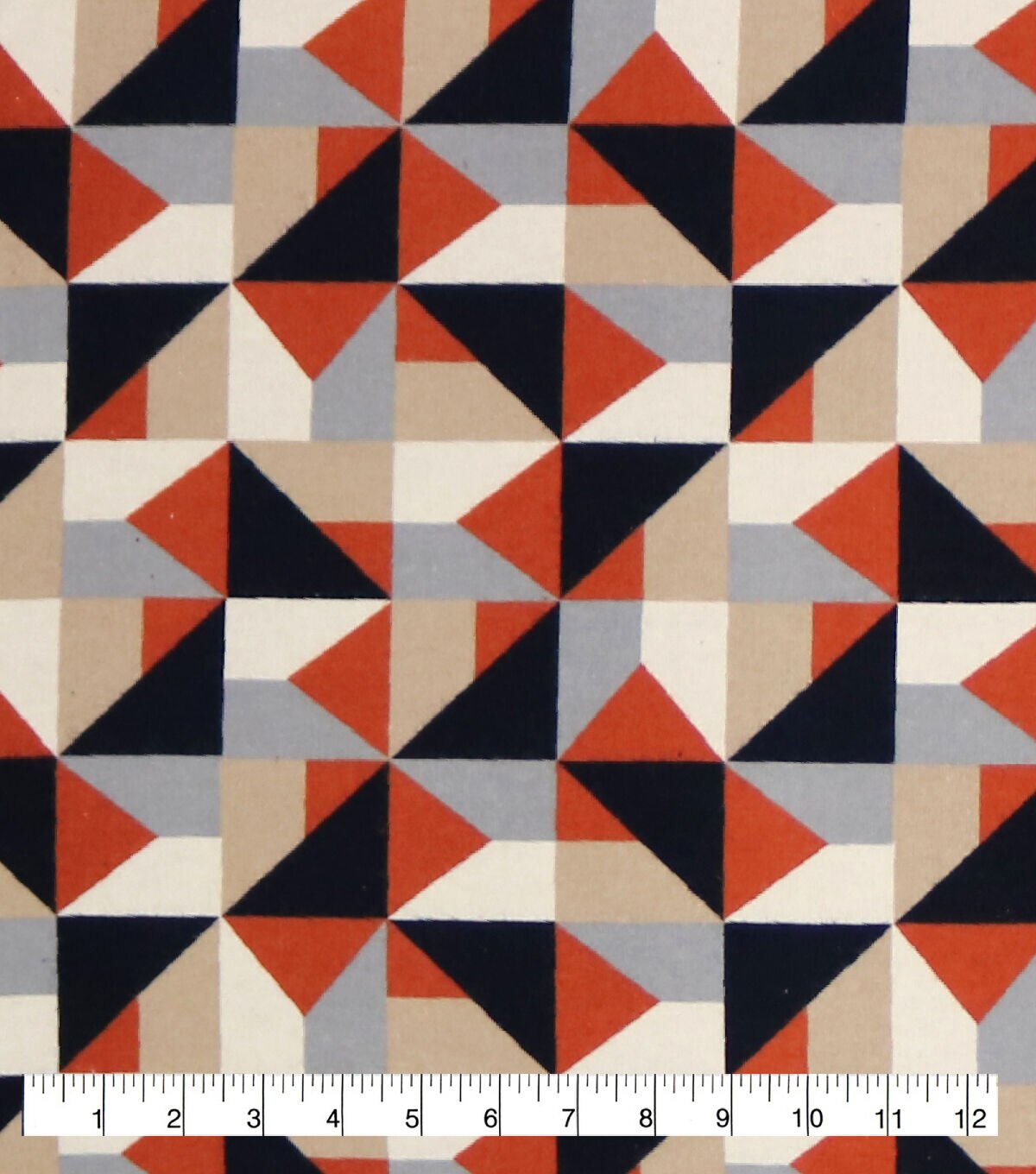 Square Geo Super Snuggle Flannel Fabric