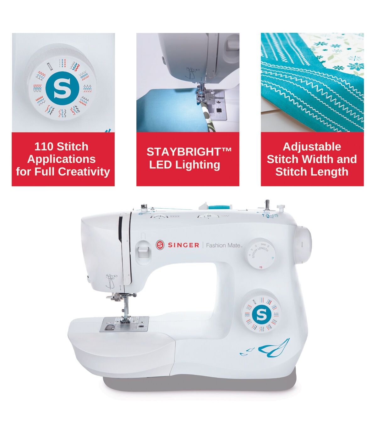 SINGER Fashion Mate 3342 Sewing Machine