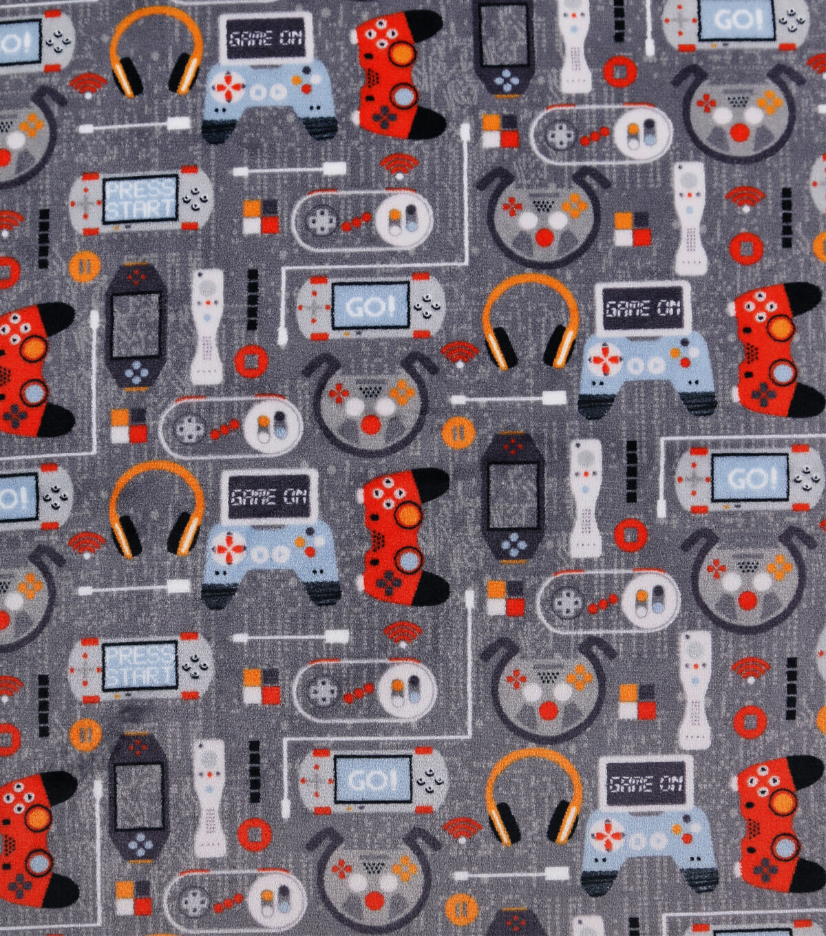 Game On Sew Lush Fleece Fabric