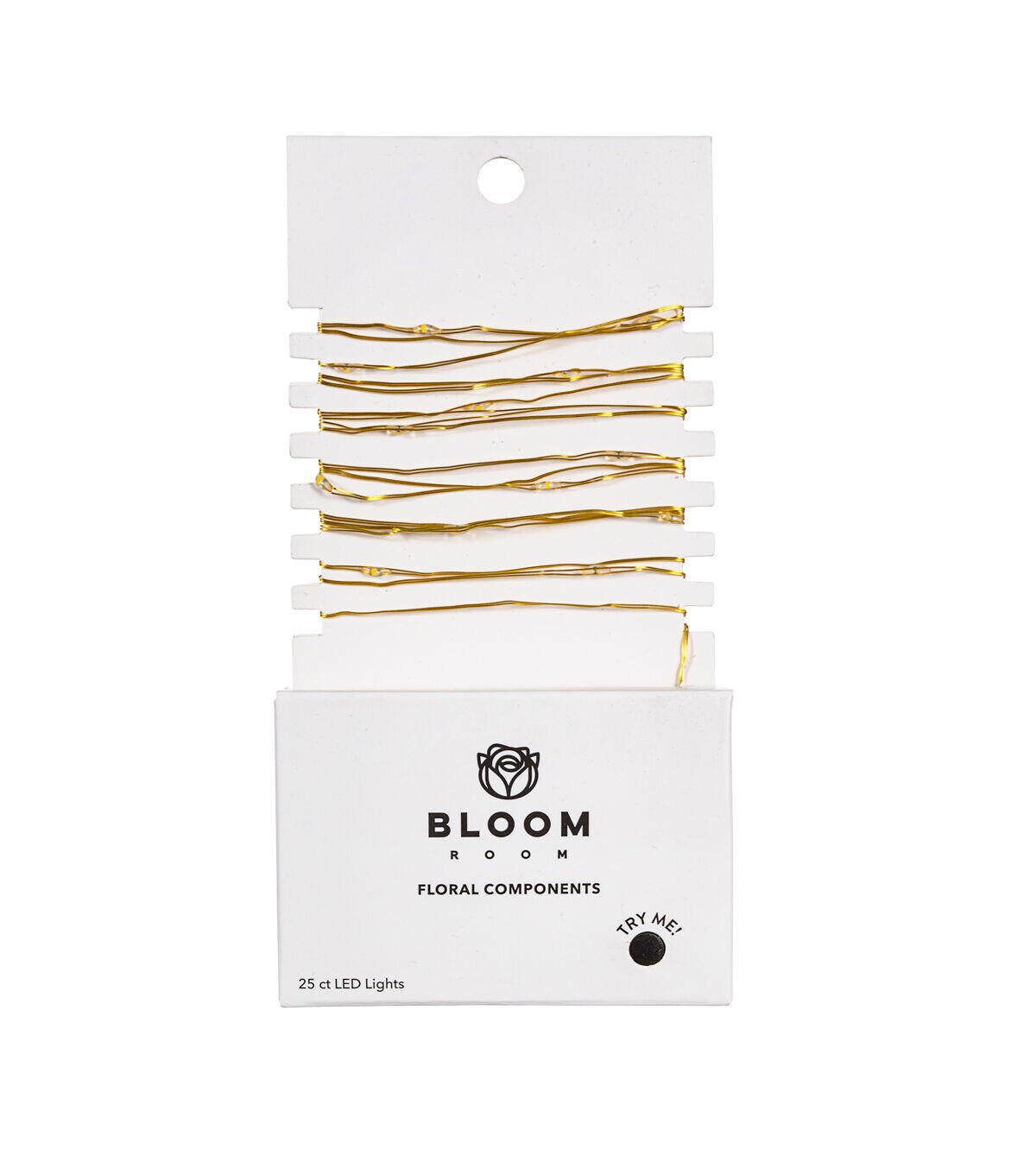 7 LED Gold Wire With Warm White String Lights 25ct by Bloom Room