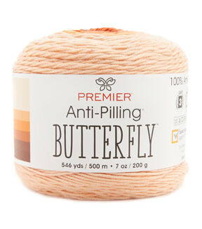 Premier Yarns Butterfly 546yds Light Weight Acrylic Yarn