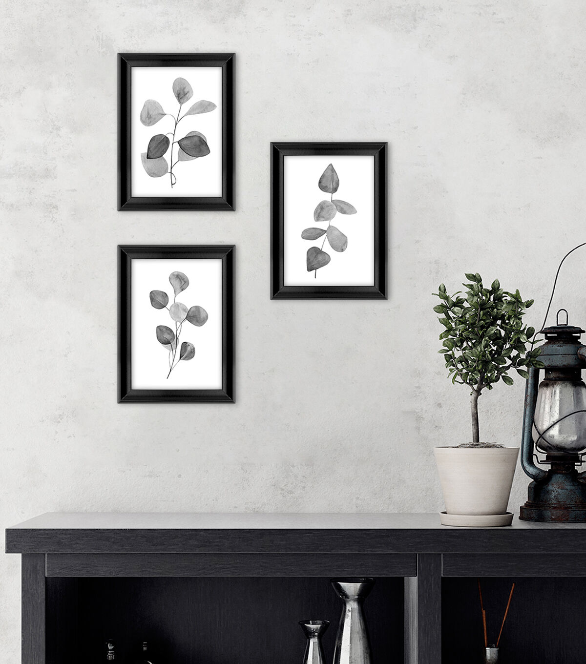 5 x 7 Black Snapshot Tabletop Picture Frames 3pk by Place & Time