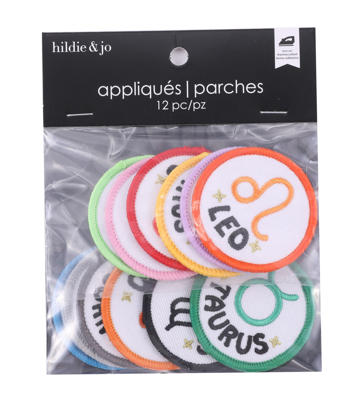 12ct Zodiac Appliques by hildie & jo