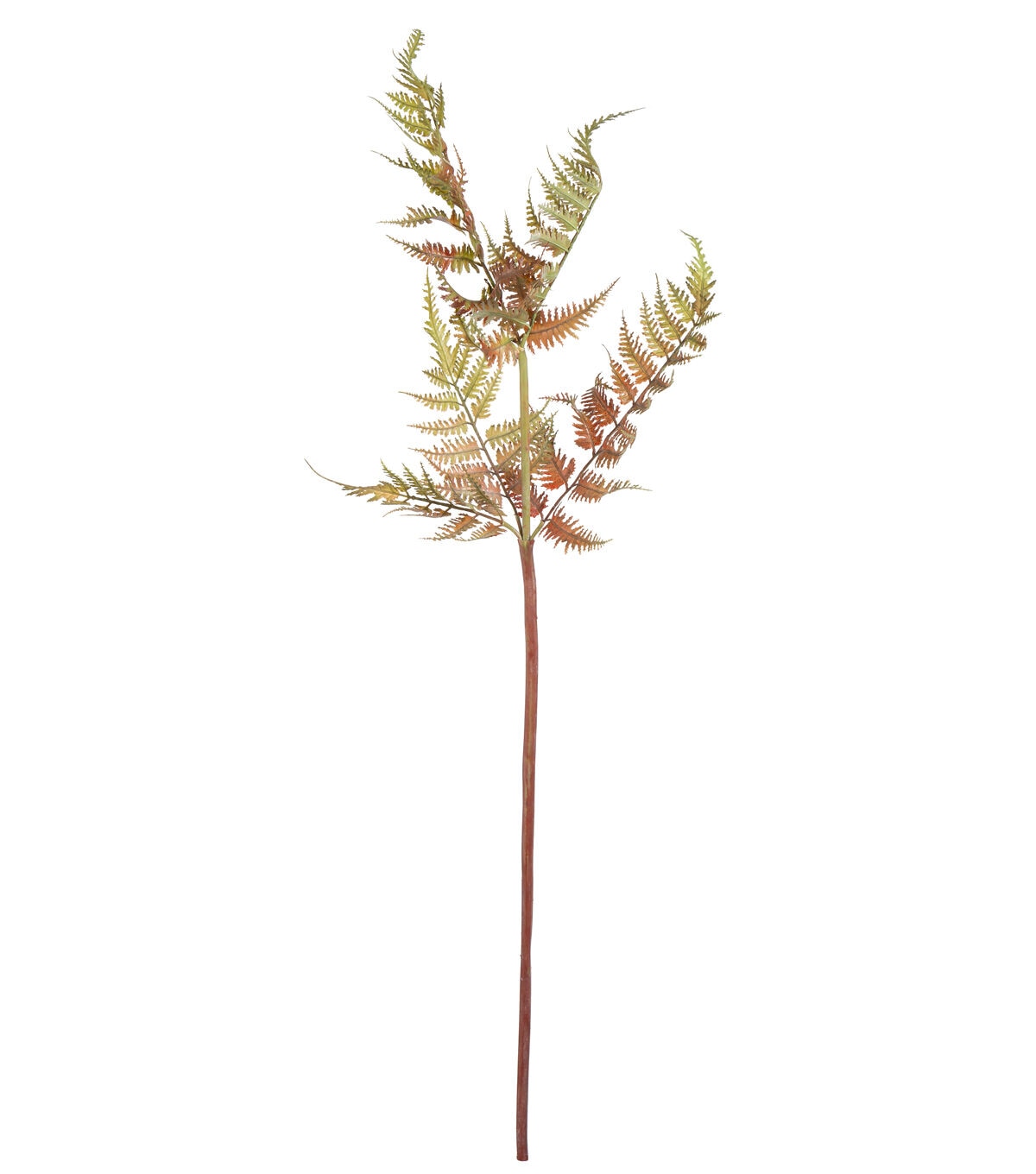 37 Green & Brown Faux Fern Stem by Bloom Room