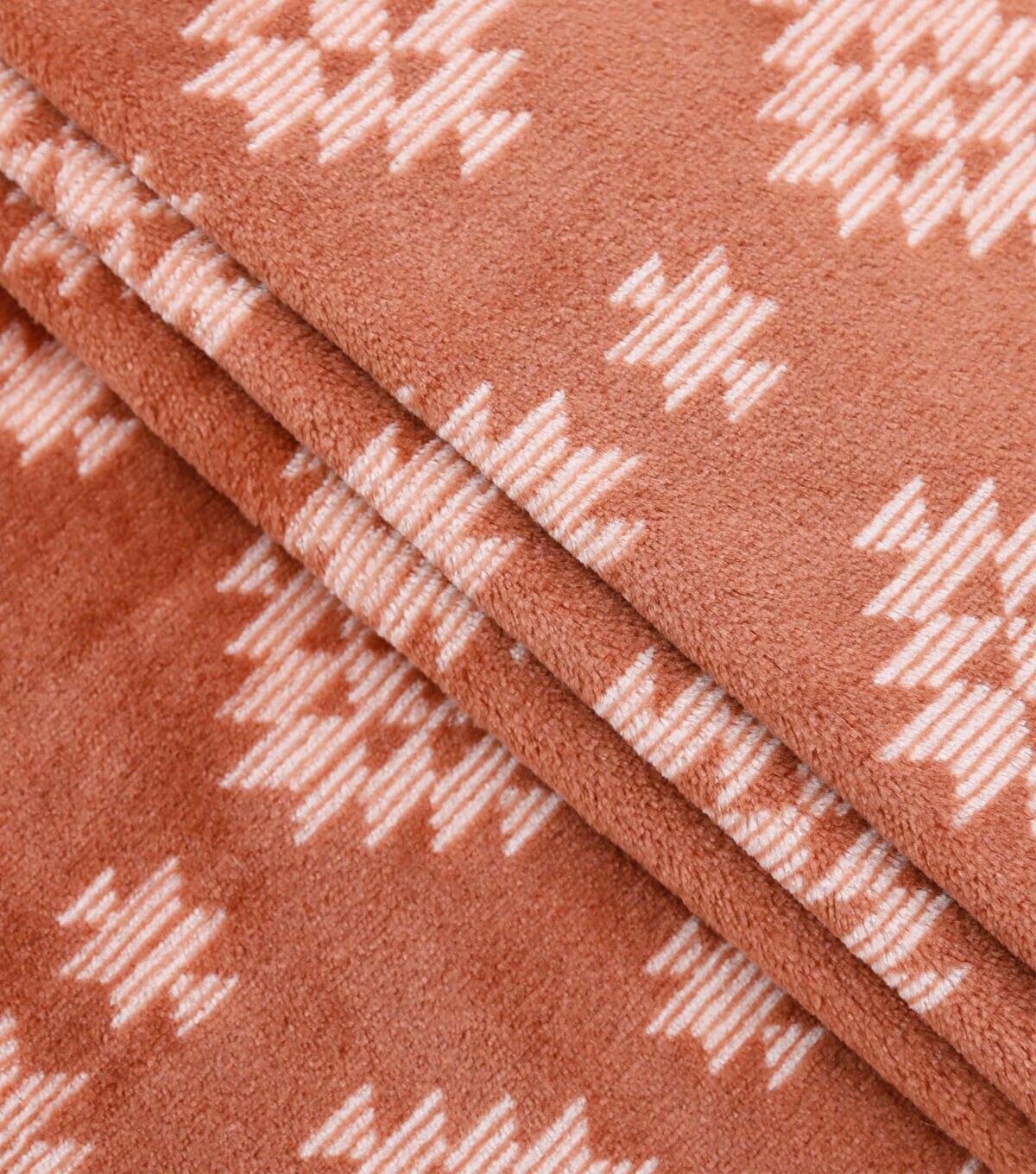 Geo Sew Lush Fleece Fabric