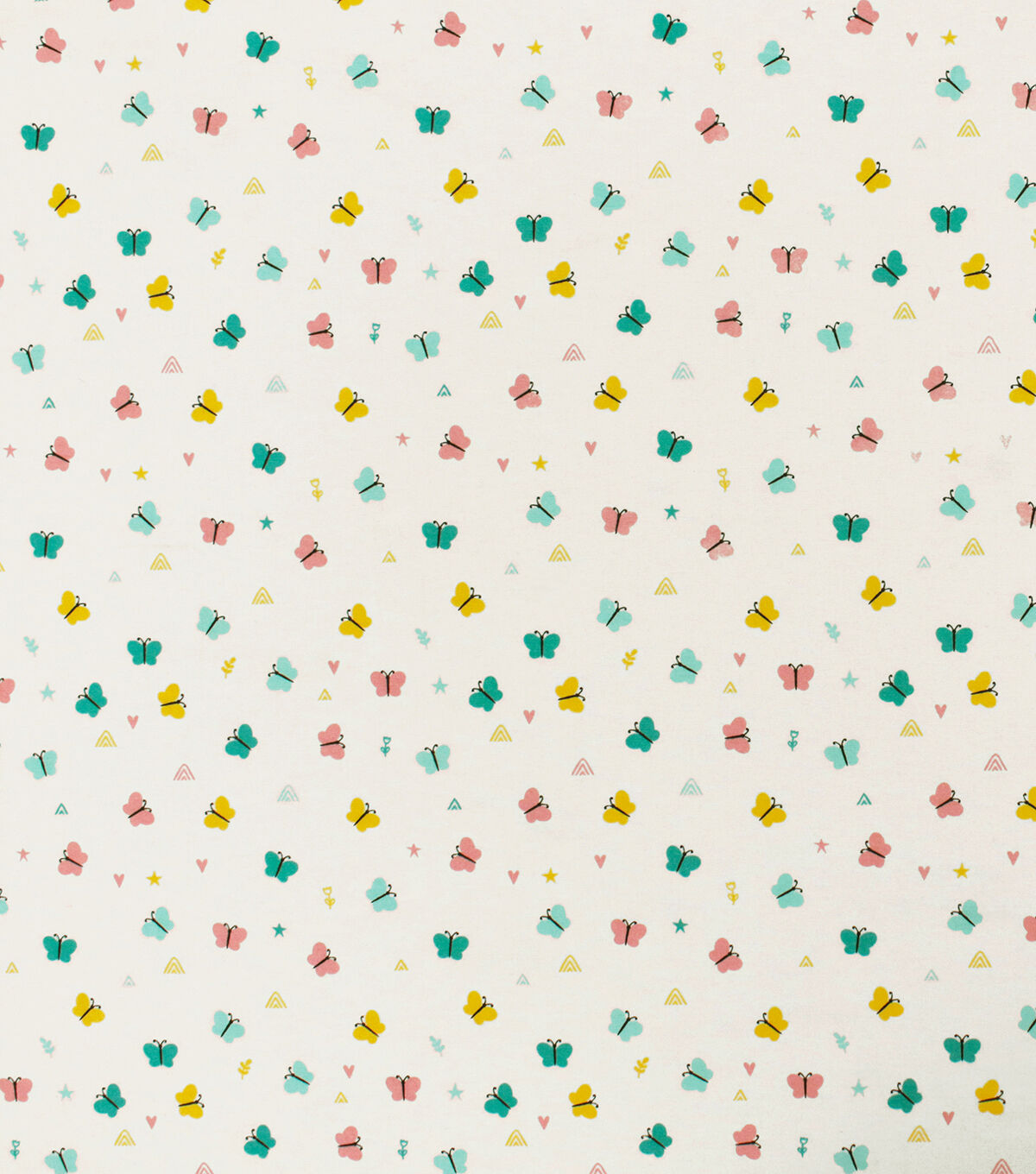 Tiny Butterflies Super Snuggle Flannel Fabric