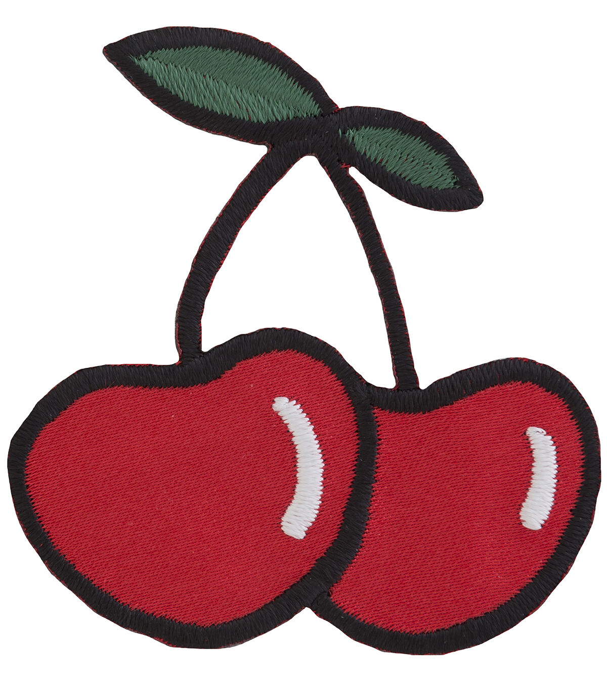 Simplicity Embroidered Cherry Iron On Patch