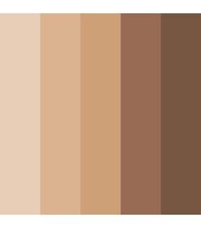 Cricut 12 x 12 Skin Tone Permanent Vinyl Samplers 10ct